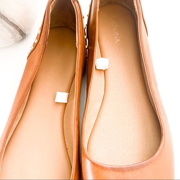Merona NWOT Camel Tone Flats 7 - Picture 3 of 6